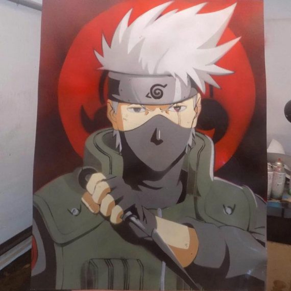 Naruto painting